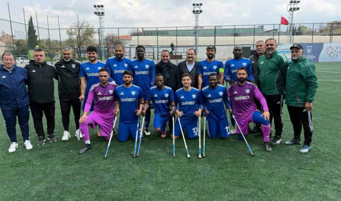 Şahinbey Ampute Futbol Takımı, deplasmanda Başkent Ampute Futbol Gücü Spor