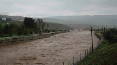 Siirt’te etkili olan sağanak yağışların ardından meydana gelen sel felaketinin