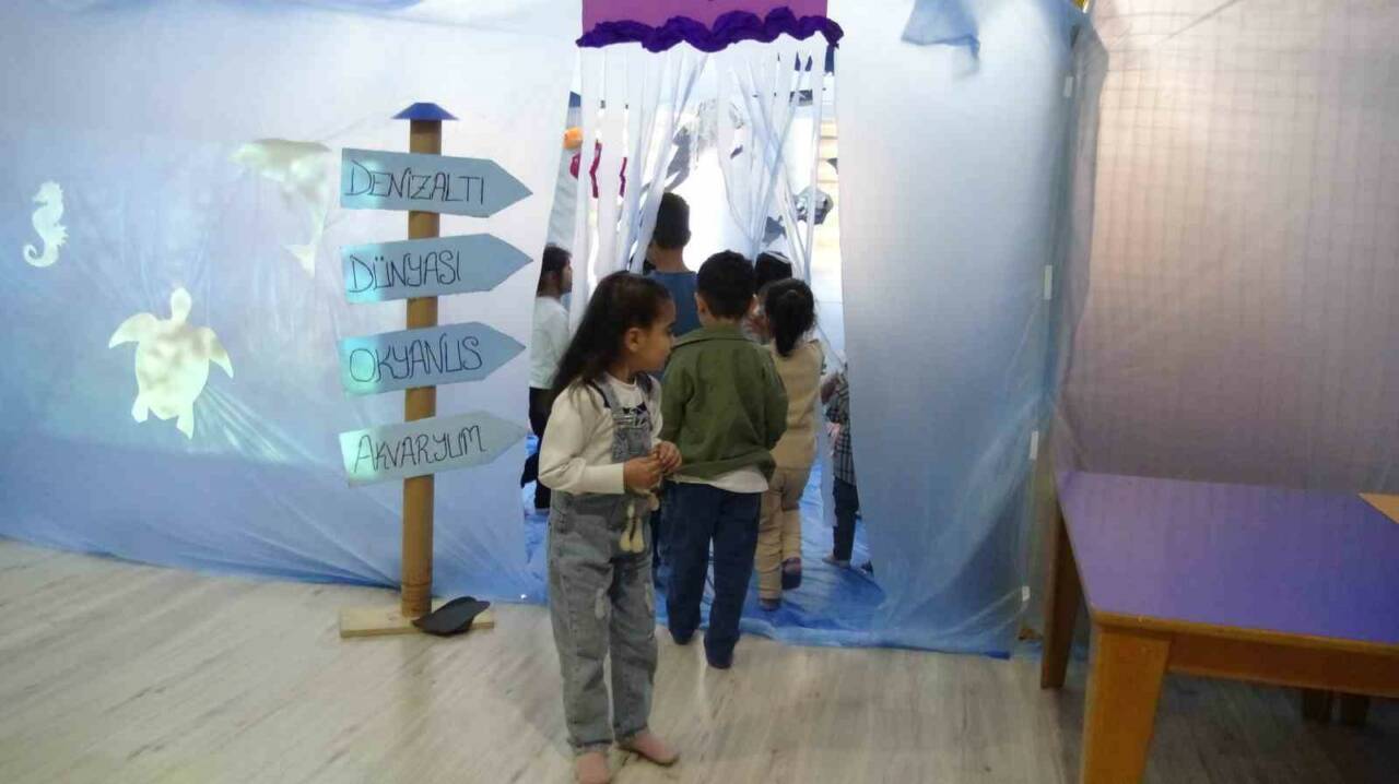 Batman’ın Gercüş ilçesinde eğitim veren bir anaokulu öğretmeni, hayata geçirdiği