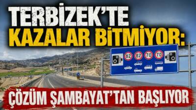 Besni Terbizek Kavşağı’nda Kaza Bitmiyor: Gözler Şambayat’ı da Kapsayan Hız