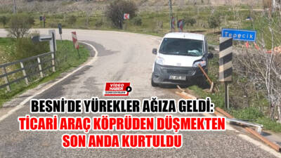 Adıyaman’ın Gölbaşı ilçesinden Besni istikametine seyir halinde olan hafif ticari