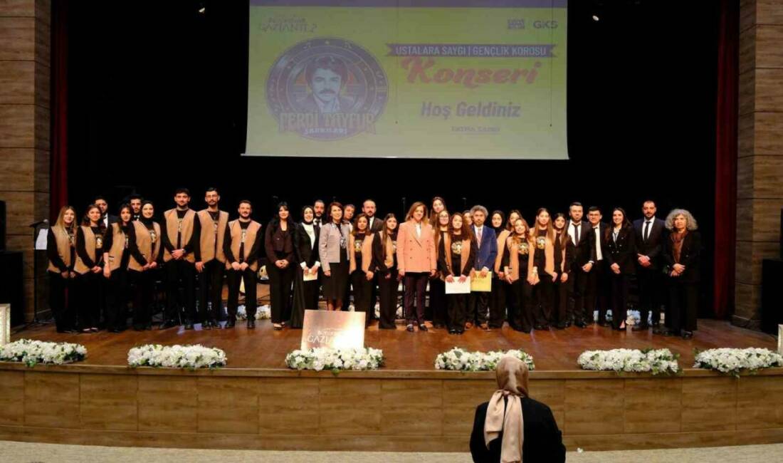 Gaziantep Büyükşehir Belediyesi (GBB), "Ustalara Saygı" konser serisi çerçevesinde 2025