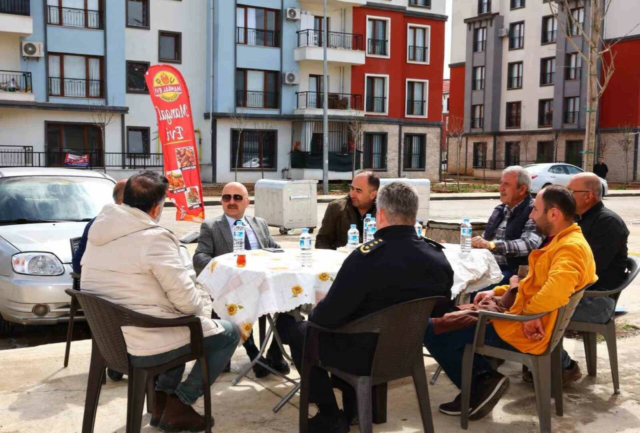 Adıyaman Valisi Osman Varol, Örenli Yaşam Alanı'ndaki yeni işyerlerini ziyaret