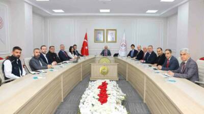 Adıyaman genelinde yürütülen çalışmaların ele alındığı Haftalık Koordinasyon Toplantısı, Adıyaman