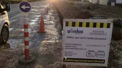 Gaziantep’in Araban ilçesinde GAZDAŞ’ın doğalgaz çalışmaları sırasında yaşanan sıkıntılara tepki