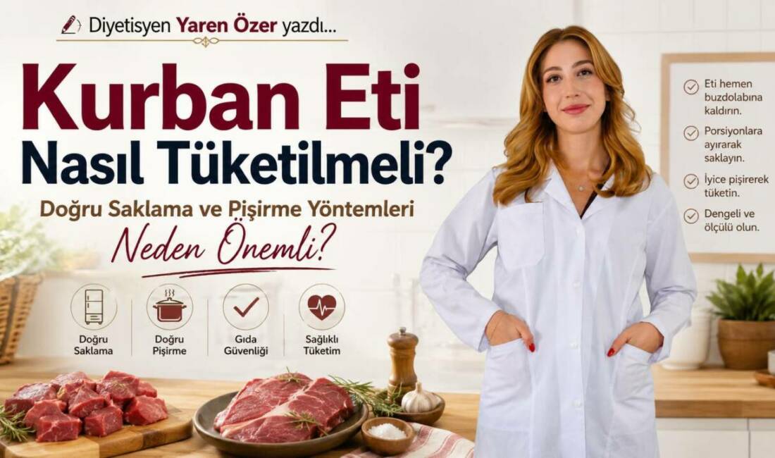 Kurban Eti Nasıl Tüketilmeli? Doğru Saklama ve Pişirme Yöntemleri Neden