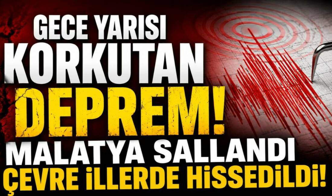 AFAD verilerine göre Malatya’nın Pütürge ilçesinde 4.0 büyüklüğünde deprem meydana
