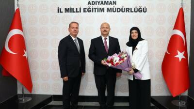 Adıyaman Valisi Abdullah Küçük, Adıyaman İl Milli Eğitim Müdürlüğü'ne gerçekleştirdiği