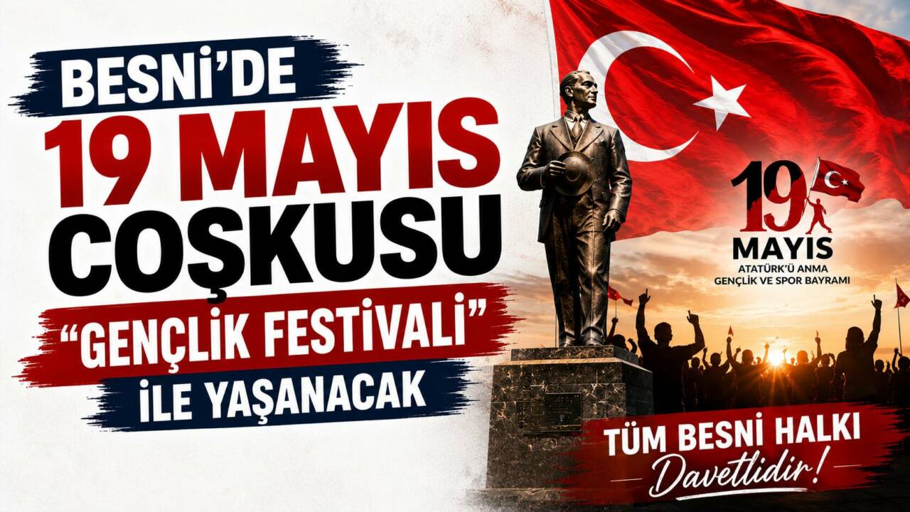 Besni OSB Koleji tarafından 19 Mayıs Atatürk’ü Anma, Gençlik ve