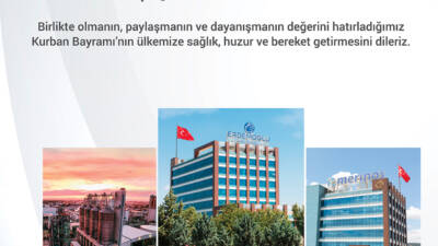ERDEMOĞLU HOLDİNG KURBAN BAYRAMI KUTLAMA İLANI