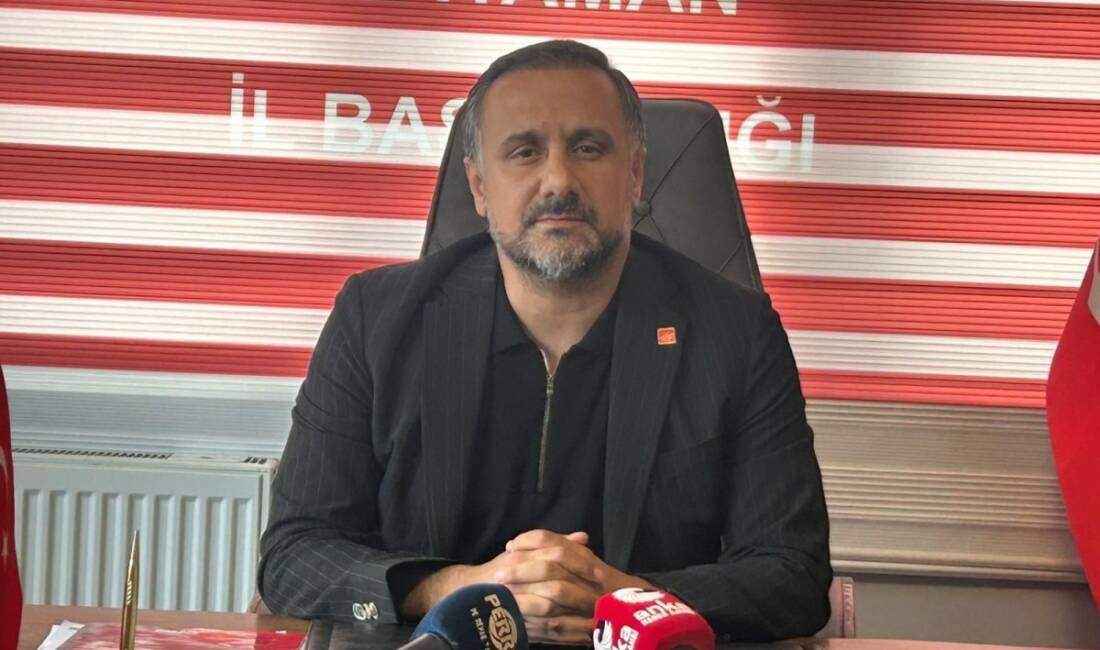 Cumhuriyet Halk Partisi Adıyaman İl Başkanı Engin Doğan, kamuoyunda gündem