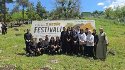 Yesemek Açık Hava Müzesi’nde düzenlenen "Yesemek 2. Resim Festivali"nde 13