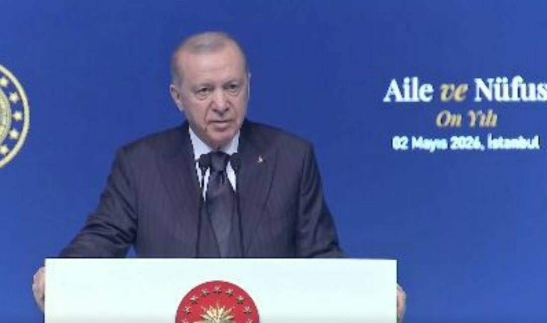 Cumhurbaşkanı Erdoğan, Aile ve Nüfus 10 Yılı Vizyon Tanıtım Programı'nda