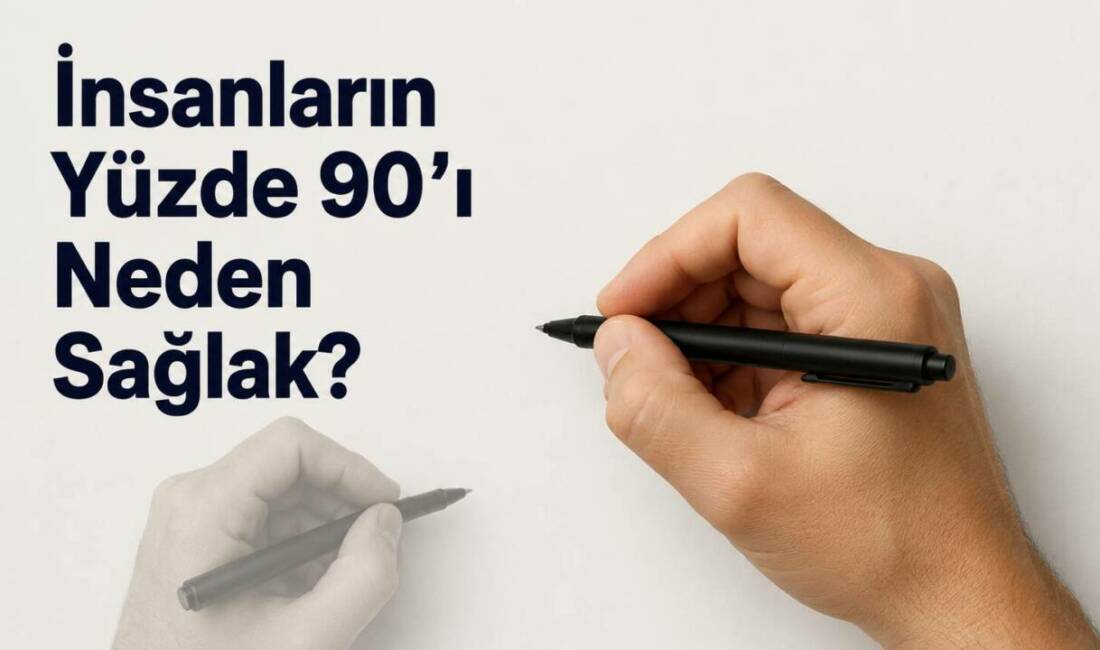 Dünya nüfusunun yaklaşık yüzde 90’ının sağ elini kullanması yıllardır merak