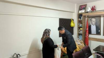 Gaziantep’in Şahinbey ilçesine bağlı Kılınçoğlu Mahallesi’nde ihtiyaç sahibi ailelere yönelik