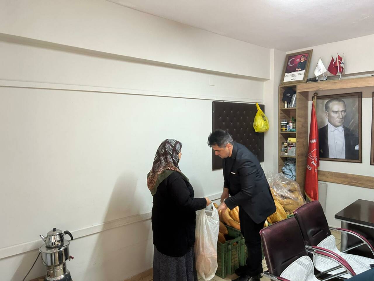 Gaziantep’in Şahinbey ilçesine bağlı Kılınçoğlu Mahallesi’nde ihtiyaç sahibi ailelere yönelik