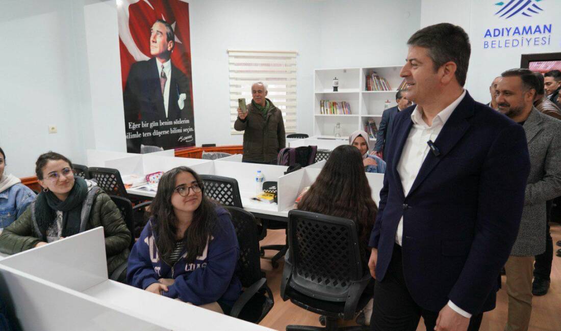 Adıyaman Belediyesi, 2026 YKS’ye hazırlanan öğrenciler için başlattığı destek programının