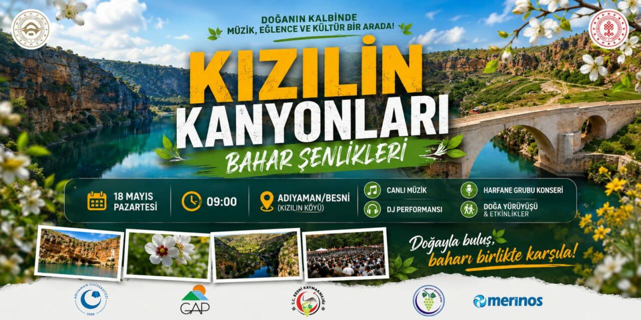 Besni Belediyesi öncülüğünde, Adıyaman İl Kültür ve Turizm Müdürlüğü, Besni