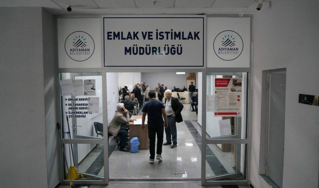 Adıyaman Belediyesi, 2026 yılı Emlak Vergisi 1. dönem ödemelerine ilişkin