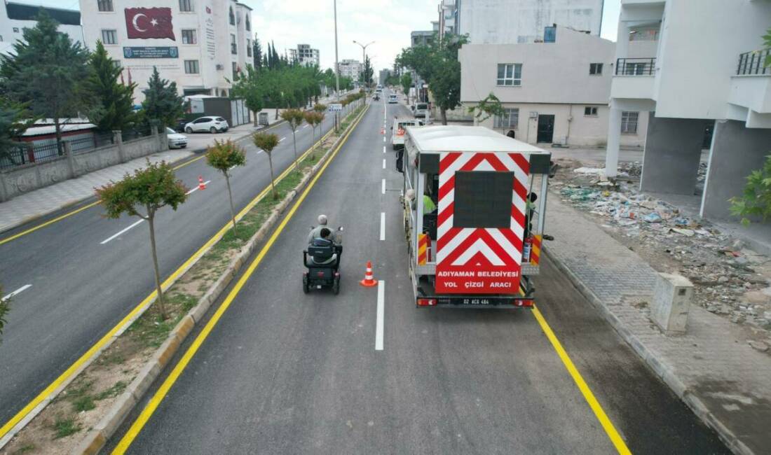 Adıyaman Belediyesi 1. Çevre Yolu Şehit Yüzbaşı Rıza Fırat Caddesi’nde