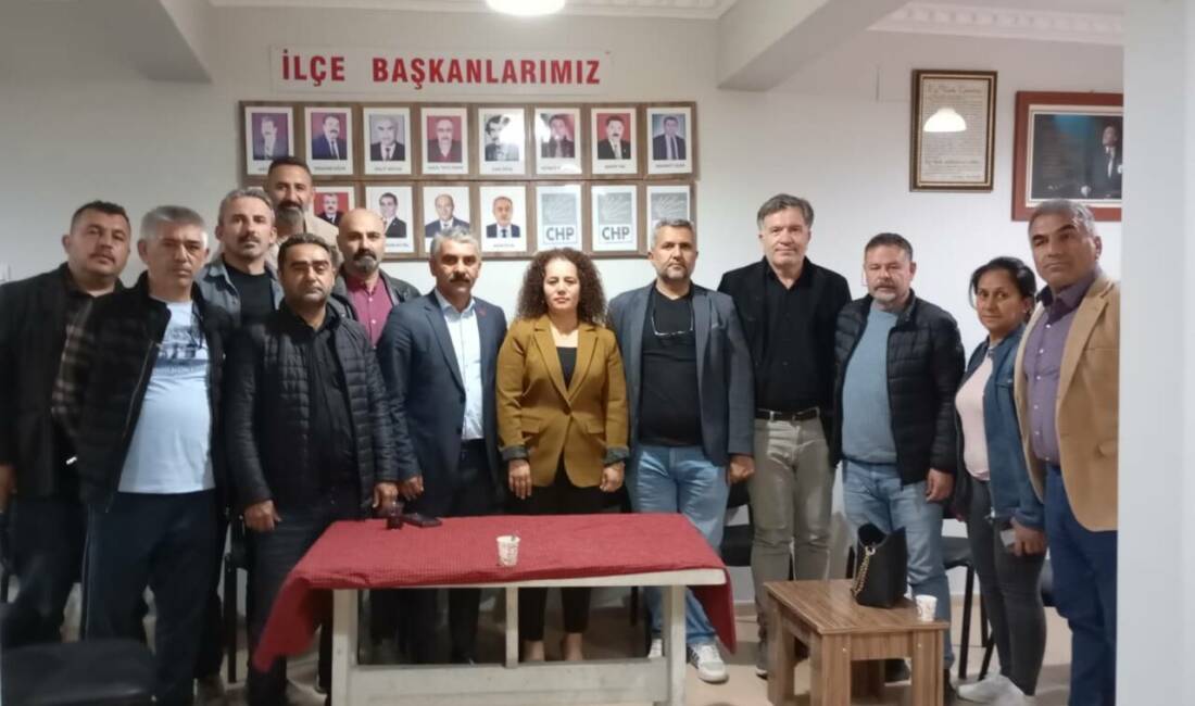 Eğitim-İş Adıyaman ve Besni Temsilcilikleri, CHP Besni İlçe Başkanlığı’nı ziyaret