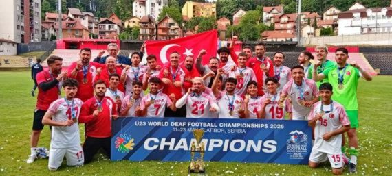 U23 İşitme Engelliler Futbol Dünya Şampiyonası nefes kesti. Şampiyonada Japonya'yı