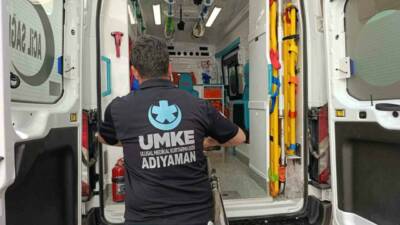 Adıyaman’da iki otomobilin çarpışması sonucu meydana gelen trafik kazasında 1