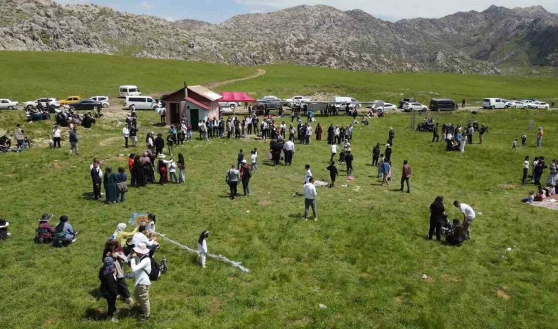 Adıyaman’ın Gerger ilçesinde, Avacık ve Kurdek yaylalarında bahar aylarında açan