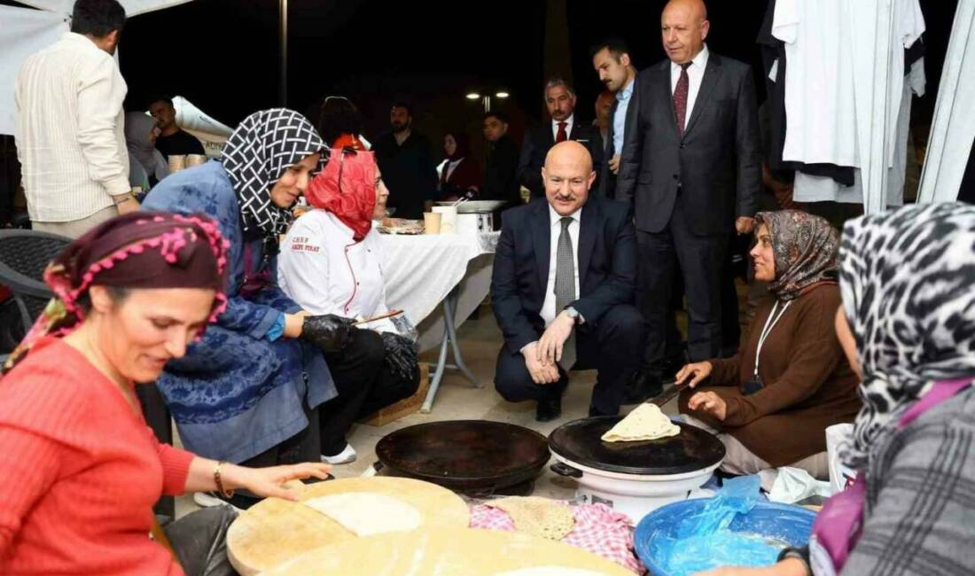 Adıyaman’da Türk Mutfağı Haftası etkinlikleri başladı Cumhurbaşkanlığı himayelerinde, Emine Erdoğan’ın öncülüğünde ve Kültür ve Turizm Bakanlığı