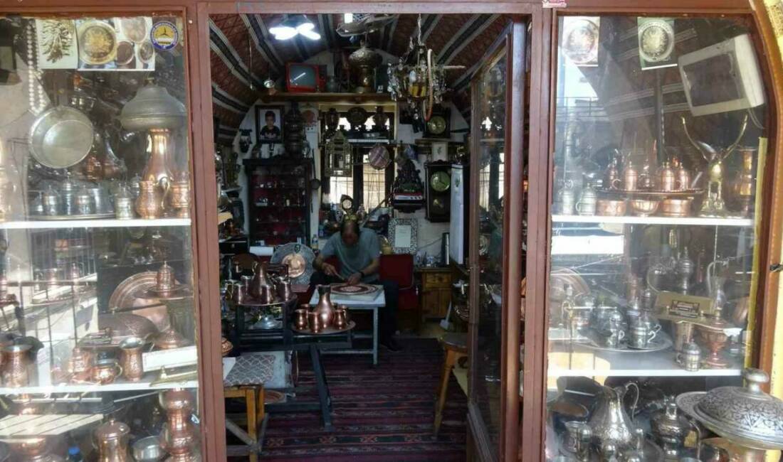 Gaziantep’te geleneksel yöntemlerle özellikle büyük boy kazanlar ve özel tasarım