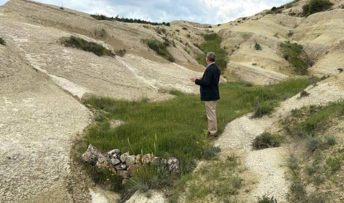 Adıyaman’da 200 hektarlık alanda binlerce yılda rüzgar ve suyun şekillendirmesiyle