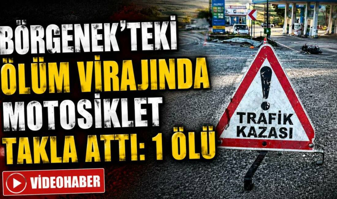 Adıyaman’da sürekli kazaların yaşandığı virajda motosikletin takla atması sonucu 1