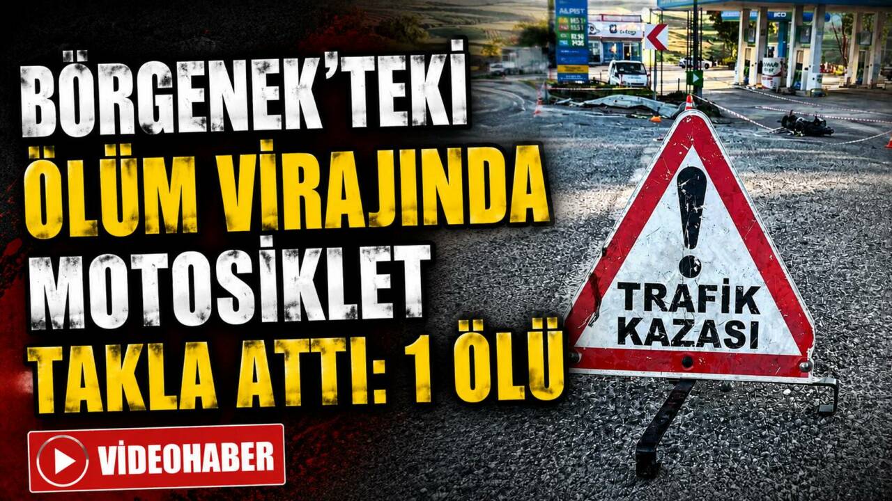 Adıyaman’da sürekli kazaların yaşandığı virajda motosikletin takla atması sonucu 1