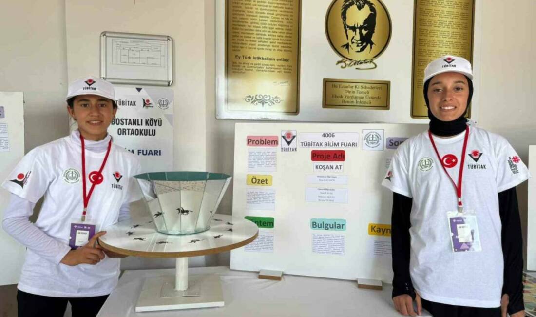 Adıyaman’ın Kahta ilçesine bağlı Bostanlı Köyü Ortaokulu öğrencileri sınırlı imkanlara