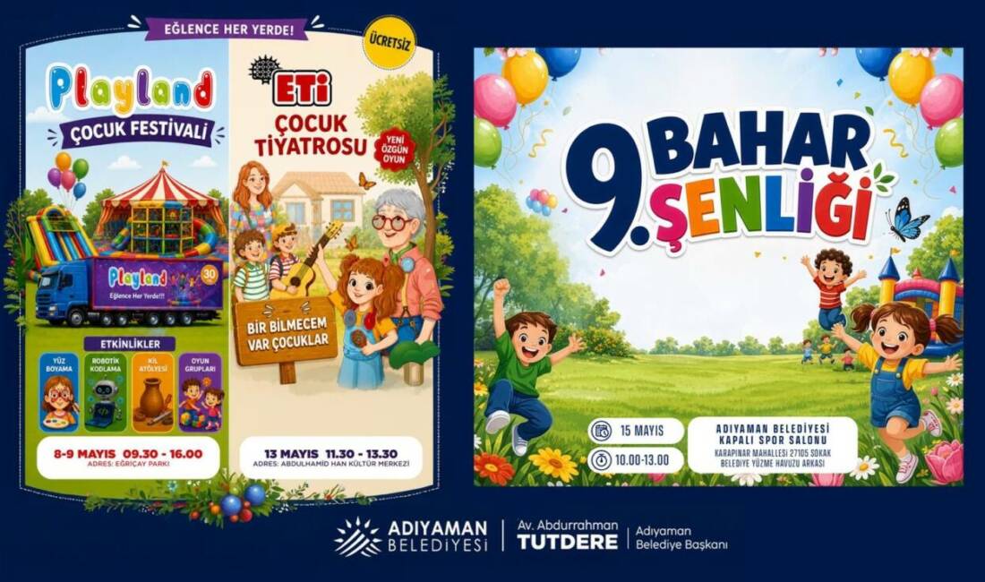 Adıyaman Belediyesi tarafından geleneksel hale getirilen Bahar Şenlikleri, bu yıl