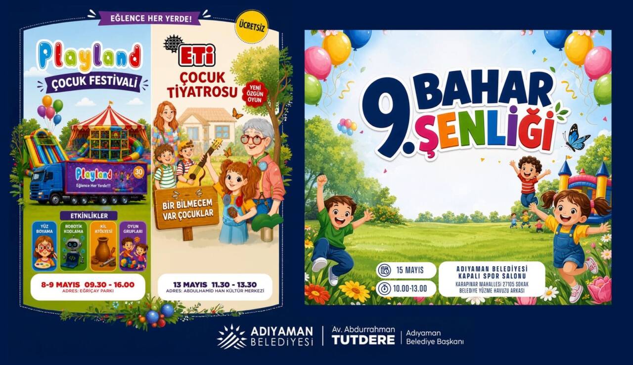 Adıyaman Belediyesi tarafından geleneksel hale getirilen Bahar Şenlikleri, bu yıl