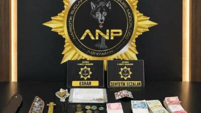 Adıyaman’da polis ekiplerince çeşitli suçlardan aranan şahısların yakalanmasına yönelik yürütülen