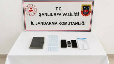Şanlıurfa’nın Ceylanpınar ilçesinde jandarma ekiplerinin düzenlediği tefecilik operasyonunda 3 kişi