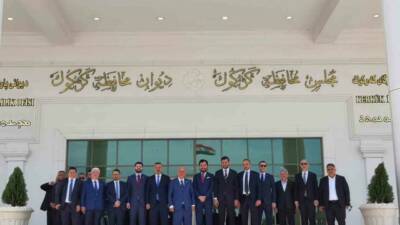 DEİK/Türkiye-Irak İş Konseyi Başkanı Halit Acar, T.C. Bağdat Büyükelçisi Anıl