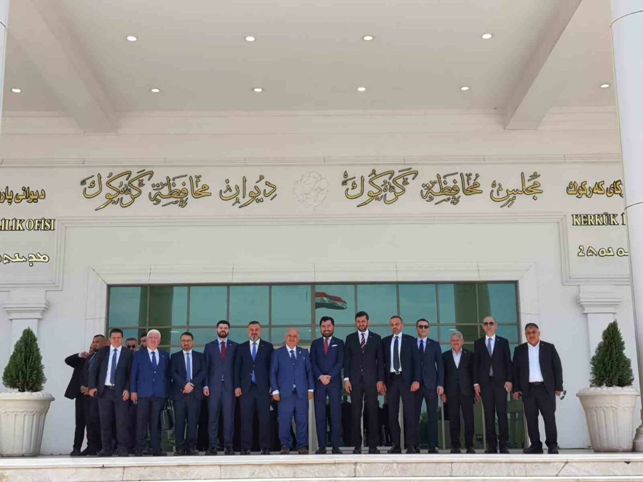 DEİK/Türkiye-Irak İş Konseyi Başkanı Halit Acar, T.C. Bağdat Büyükelçisi Anıl