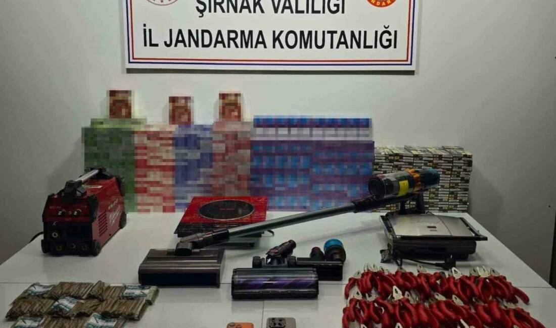 Şırnak’ta bir haftalık operasyonlarda 23 milyon 812 bin lira değerinde