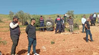 Gaziantep'in Nizip ilçesinde traktör kazasında 55 yaşındaki çiftçi Ali Palamut