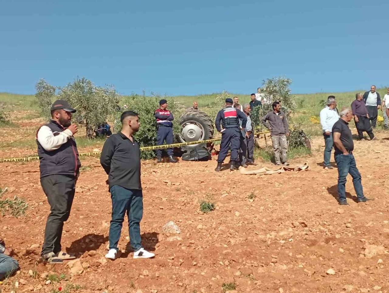 Gaziantep'in Nizip ilçesinde traktör kazasında 55 yaşındaki çiftçi Ali Palamut
