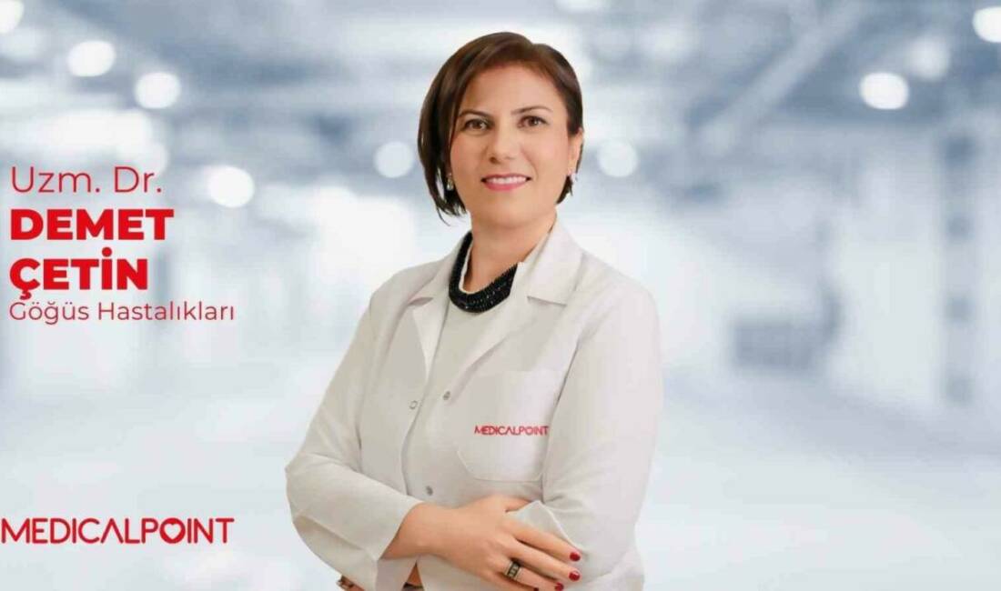 Medical Point Gaziantep Hastanesi Göğüs Hastalıkları Uzmanı Dr. Demet Çetin,