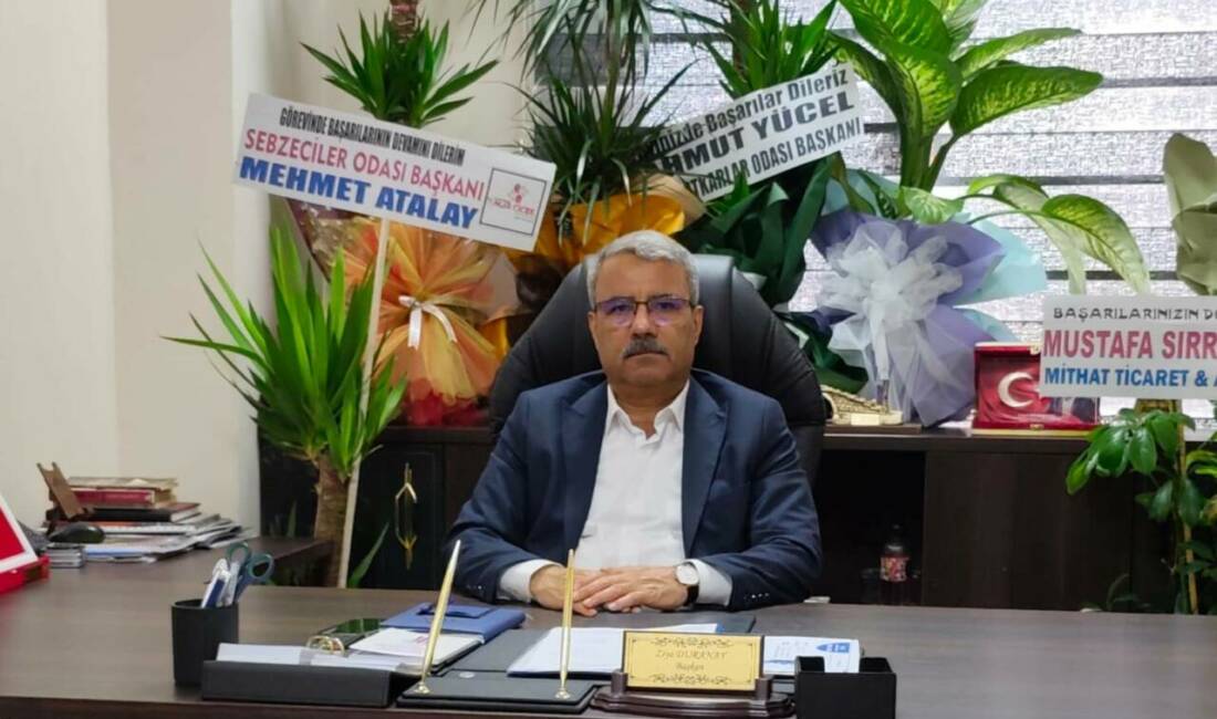Duranay’dan bayram öncesi “Yerel esnafa destek” çağrısı Adıyaman Esnaf ve Sanatkarlar Odaları Birliği Başkanı Ziya Duranay, Kurban