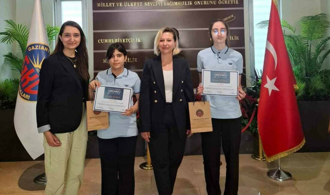 Türkiye Okullar Arası Zeka Oyunları Şampiyonası’na katılarak Gaziantep ve bölge