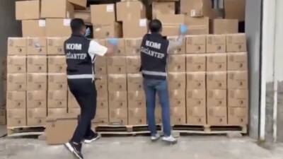 Gaziantep'te düzenlenen operasyonda 83 bin 679 gümrük kaçağı tıbbi ilaç