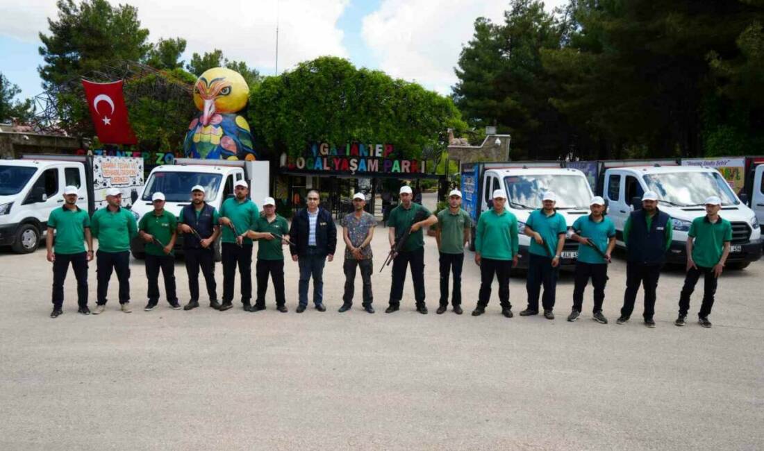 Gaziantep Büyükşehir Belediyesi tarafından oluşturulan "Kurban Yakalama Timi", Kurban Bayramı’nda