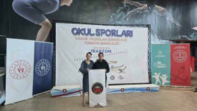 Gaziantep Kolej Vakfı Özel Ortaokulu öğrencileri Yağmur Kont ve Yaren