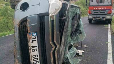 Batman'ın Hasankeyf ilçesinde sabah saatlerinde meydana gelen trafik kazasında biri